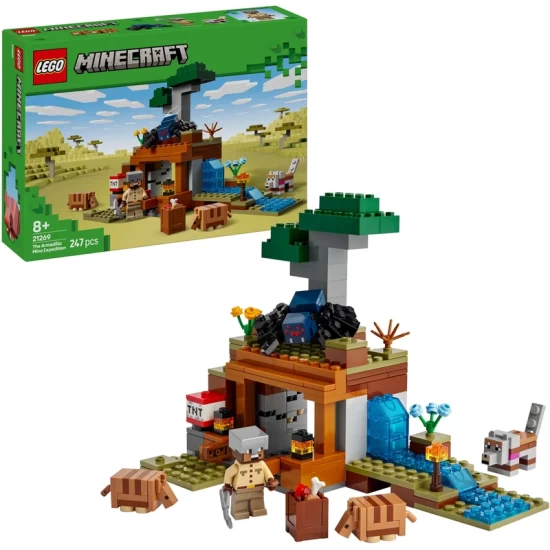 Lego Minecraft 21269 De Gordeldieren Bij De Mijn