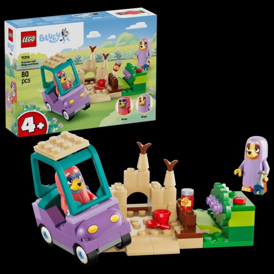 Lego Bluey 11216 Grannies With Bingo And Bluey
