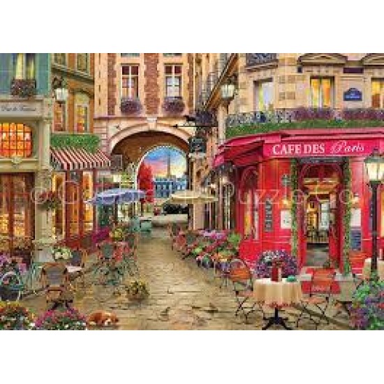 Cobble Hill Puzzle 500 Pieces - Cafe Des Paris