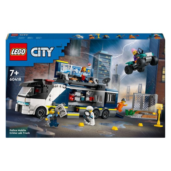 Lego City 60418 Politielaboratorium In Truck Lego City 60418 Politielaboratorium In Truck