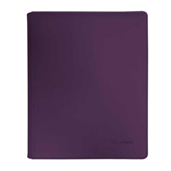 Pro-Binder Zippered 9-Pocket Vivid Midnight Plum