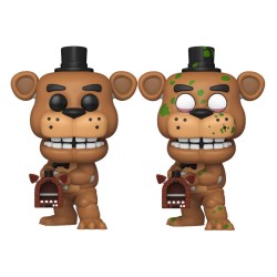 Funko Fusion Pop! Games Vinyl Figures Freddy Fazbear With Pizza Launcher W/Ch 9 Cm Assortment (6)