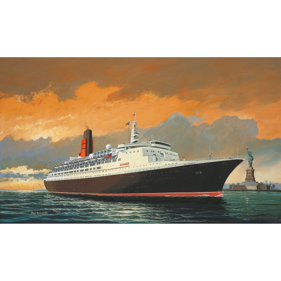 Queen Elizabeth Ii Revell Modelbouwpakket Queen Elizabeth Ii Revell Modelbouwpakket