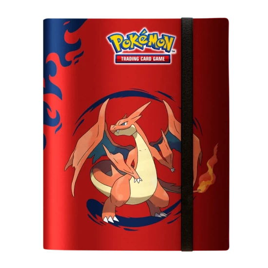 Ultra Pro - Pokémon Jcc - Classeur Pro À 9 Pochettes Méga-Dracaufeu X Et Méga-Dracaufeu Y
