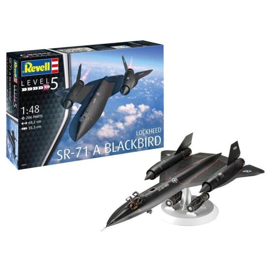 Lockheed Sr-71 A Blackbird Revell Modelbouwpakket Lockheed Sr-71 A Blackbird Revell Modelbouwpakket