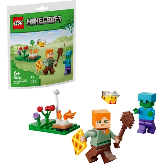 Lego Minecraft 30732 Alex's Campfire Conflict