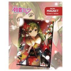 Hatsune Miku Fridge Magnet Hatsune Miku At Winter Hatsune Miku Fridge Magnet Hatsune Miku At Winter