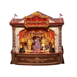 Cutebee 3D Diy Muziekdoos Animal Carnival Ttcb501 22X18X222Cm Cutebee 3D Diy Muziekdoos Animal Carnival Ttcb501 22X18X222Cm