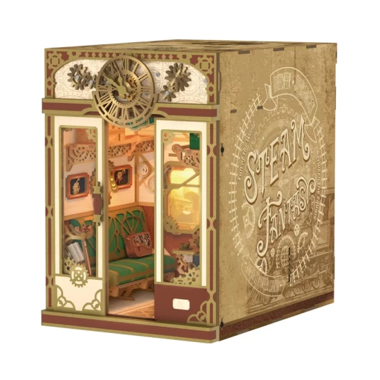 Tonecheer Diy Book Nook Steam Fantasy Tq442 158224225Cm