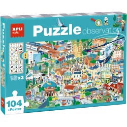 Apli - Observatiepuzzel Stad Apli - Observatiepuzzel Stad
