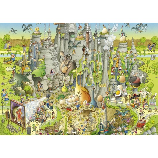 Puzzel Jurassic Habitat1000 Heye29727