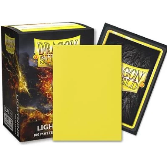 Sleeves Dragon Shield Matte Dual Lightning 100Ct
