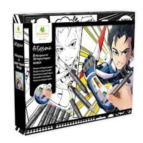 L Layout And Markers Manga - Boy