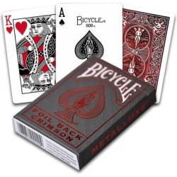 Bicycle Foil Metalluxe Red