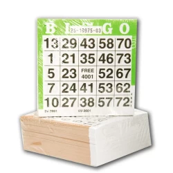 Bingokaarten 500 Vel Bingokaarten 500 Vel