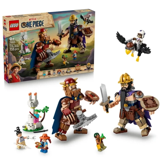 Lego One Piece 75644 Dorry Vs. Brogy - Giants Of Little Garden Lego One Piece 75644 Dorry Vs. Brogy - Giants Of Little Garden