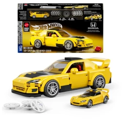 Hot Wheels Speed Series Mattel Brick Shop Building Set 1/32 '07 Honda S2000