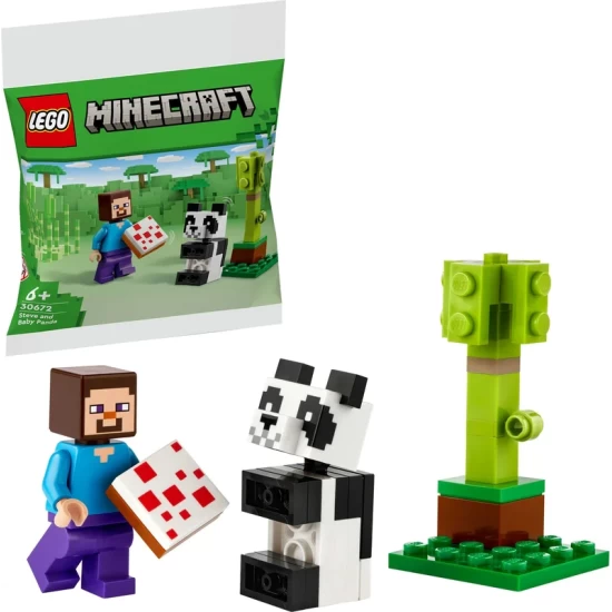 Steve En Babypanda Lego (30672)