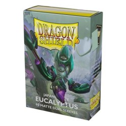 Dragon Shield Japanese Size Dual Matte Sleeves - Eucalyptus 'Lehel' (60 Sleeves) Dragon Shield Japanese Size Dual Matte Sleeves - Eucalyptus 'Lehel' (60 Sleeves)