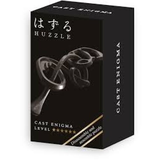 Mini Huzzle Cast Puzzle - Enigma****** (Black)