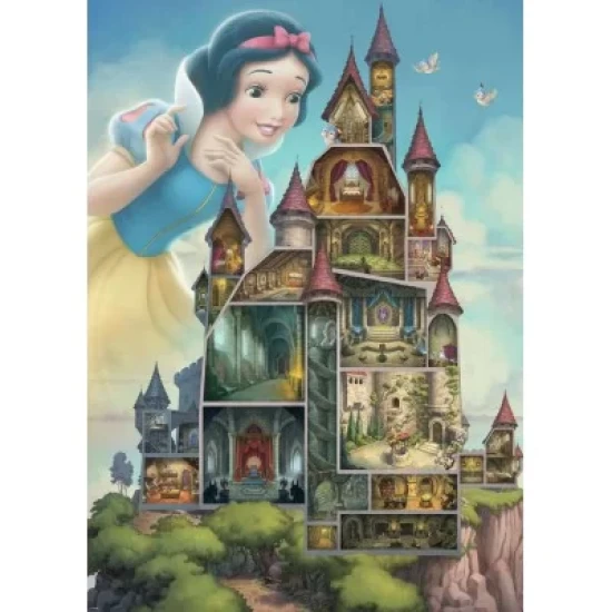 Legpuzzel Disney Castles Snow White 1000St.