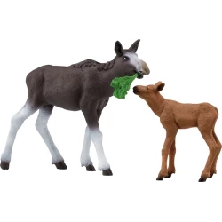Schleich Wild Life Moose Family Schleich Wild Life Moose Family