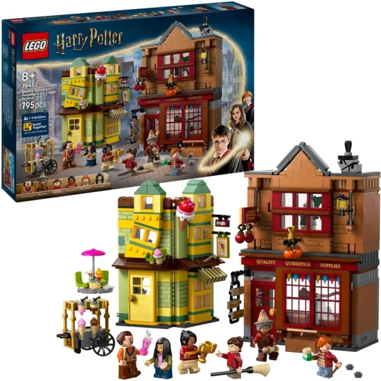 Lego Harry Potter 76452 Zwik & Zwachtels Zwerkbalpaleis En Ijssalon Lego Harry Potter 76452 Zwik & Zwachtels Zwerkbalpaleis En Ijssalon