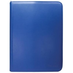 Upper Deck - Vivid 9-Pocket Zippered Pro-Binder: Blue Upper Deck - Vivid 9-Pocket Zippered Pro-Binder: Blue