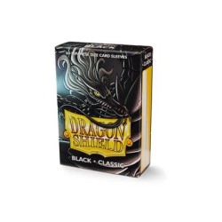 Dragon Shield Japanese Art Sleeves - Classic Black (60 Sleeves) Dragon Shield Japanese Art Sleeves - Classic Black (60 Sleeves)