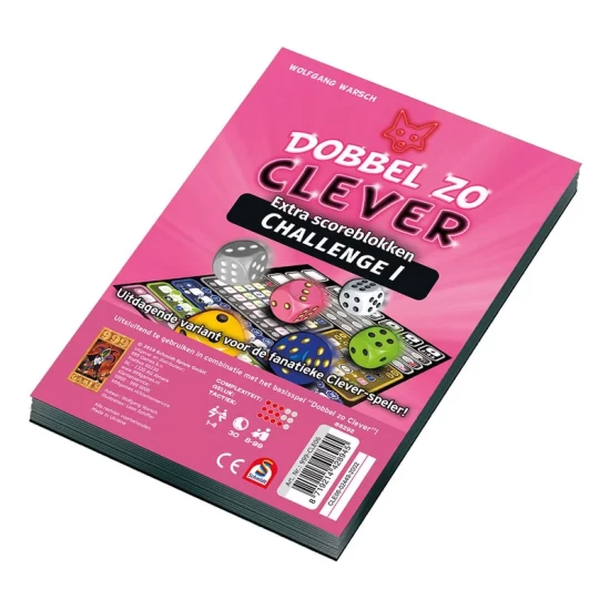 Scoreblokken Dobbel Zo Clever Challenge - Dobbelspel