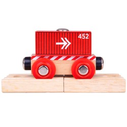 Container Wagon - Red Container Wagon - Red