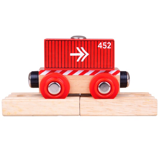 Container Wagon - Red Container Wagon - Red