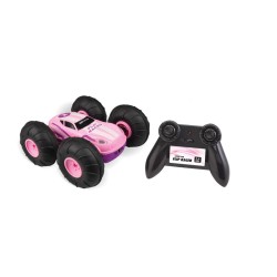 Rc Stunt Car Flip Racer Pink Revell Control Afstandbestuurbare Auto Rc Stunt Car Flip Racer Pink Revell Control Afstandbestuurbare Auto