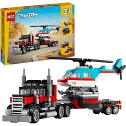 Lego Creator 31146 Truck Met Helikopter Lego Creator 31146 Truck Met Helikopter