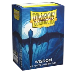 Sleeves Dragon Shield Matte Dual Wisdom Ds100 Sleeves Dragon Shield Matte Dual Wisdom Ds100