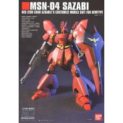 Gundam: High Grade - Sazabi 1:144 Scale Model Kit Gundam: High Grade - Sazabi 1:144 Scale Model Kit