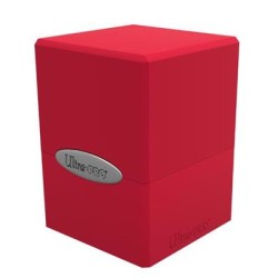 Deckbox Satin Apple Red Deckbox Satin Apple Red