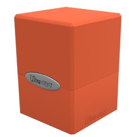 Deckbox Satin Pumpkin Orange Deckbox Satin Pumpkin Orange