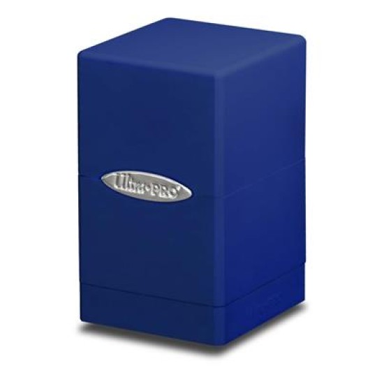 Deckbox Satin Tower Blue Deckbox Satin Tower Blue