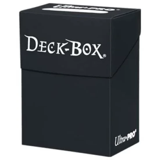 Deckbox Solid Black Deckbox Solid Black