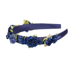 Diadeem Charmaine Donkerblauw (1 Stuk)