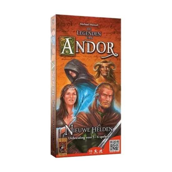 De Legenden Van Andor: Nieuwe Helden 5/6 Uitbreiding - Bordspel