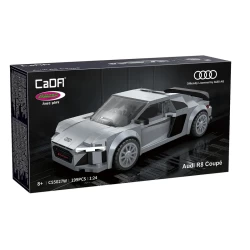 Cada Audi R8 Coupé 1:24 Grau Bricks