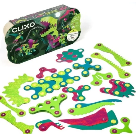 Clixo Dino Series Dino Adventure Pack