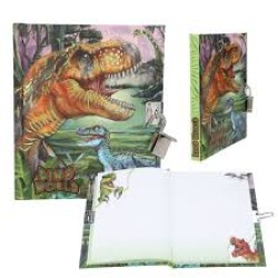 Dino World Dagboek Met Slot Dino World Dagboek Met Slot