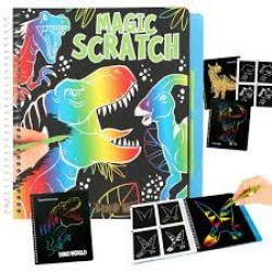 Dino World Magic Scratch Boek Dino World Magic Scratch Boek