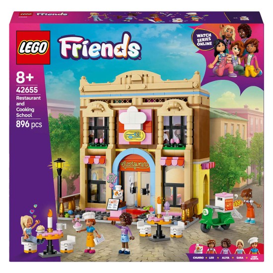 Lego Friends 42655 Restaurant En Kookschool Lego Friends 42655 Restaurant En Kookschool