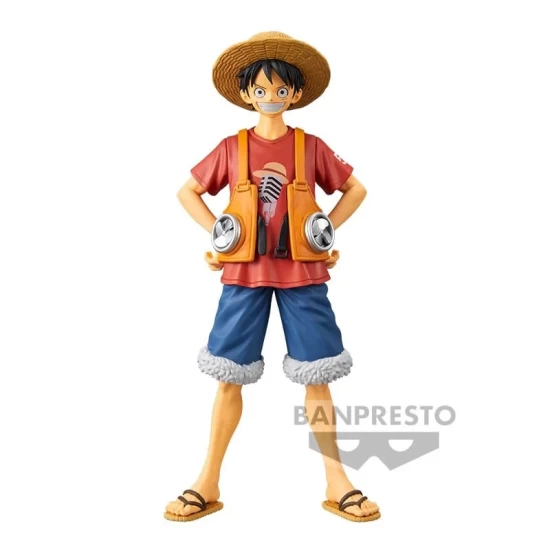 One Piece Dxf - The Grandline Series Pvc Statue Monkey D. Luffy Vol.1 18 Cm