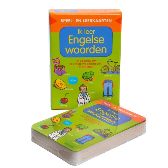 Ik Leer Engelse Woorden - Speel En Leerkaarten