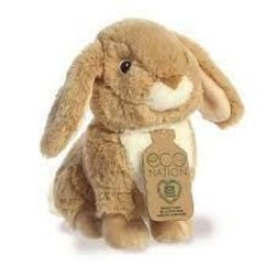 Eco Nation Langoor Konijn 23 Cm Eco Nation Langoor Konijn 23 Cm